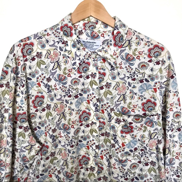 Vintage Tops - 2/$30 Vintage Tilley Endurables floral button down